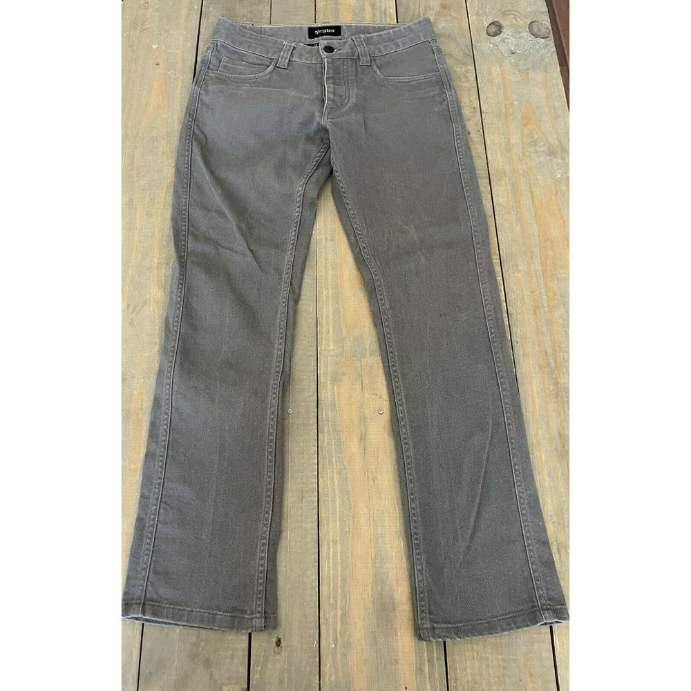 Brixton Men’s Gray Denim Button Fly Standard Fit Jeans 28/30 (measures 28/28)